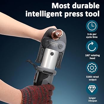 Su per ZUPPER Pro Press Copper Crimper Tool Hydraulically Pressing