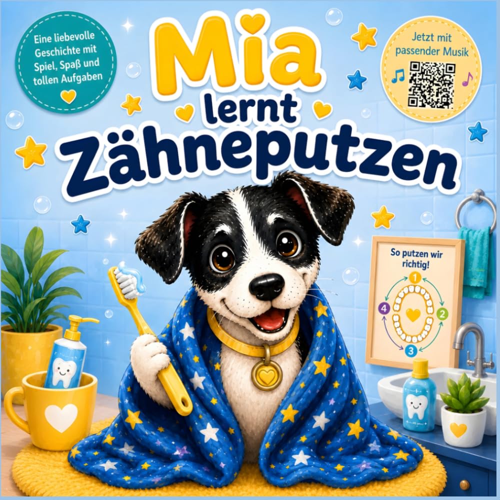 Mia lernt Zähneputzen: Spielerisch zu gesunden Kinderzähnen. (Mias Zähne)
