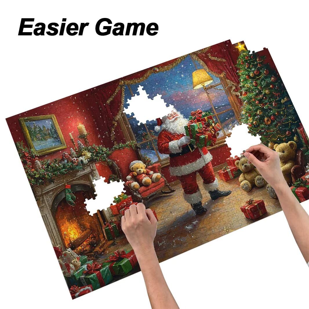 Puzzle dla dorosłych 1000, świąteczne puzzle dla dorosłych -4474