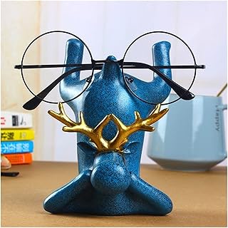 Soporte para Gafas Capturas Lindas Creativas Mostrar estantería Decoración de Escritorio Gafas de Escritorio Soporte de Soporte Gafas Estante Adornos Porta Gafas (Color : C3)