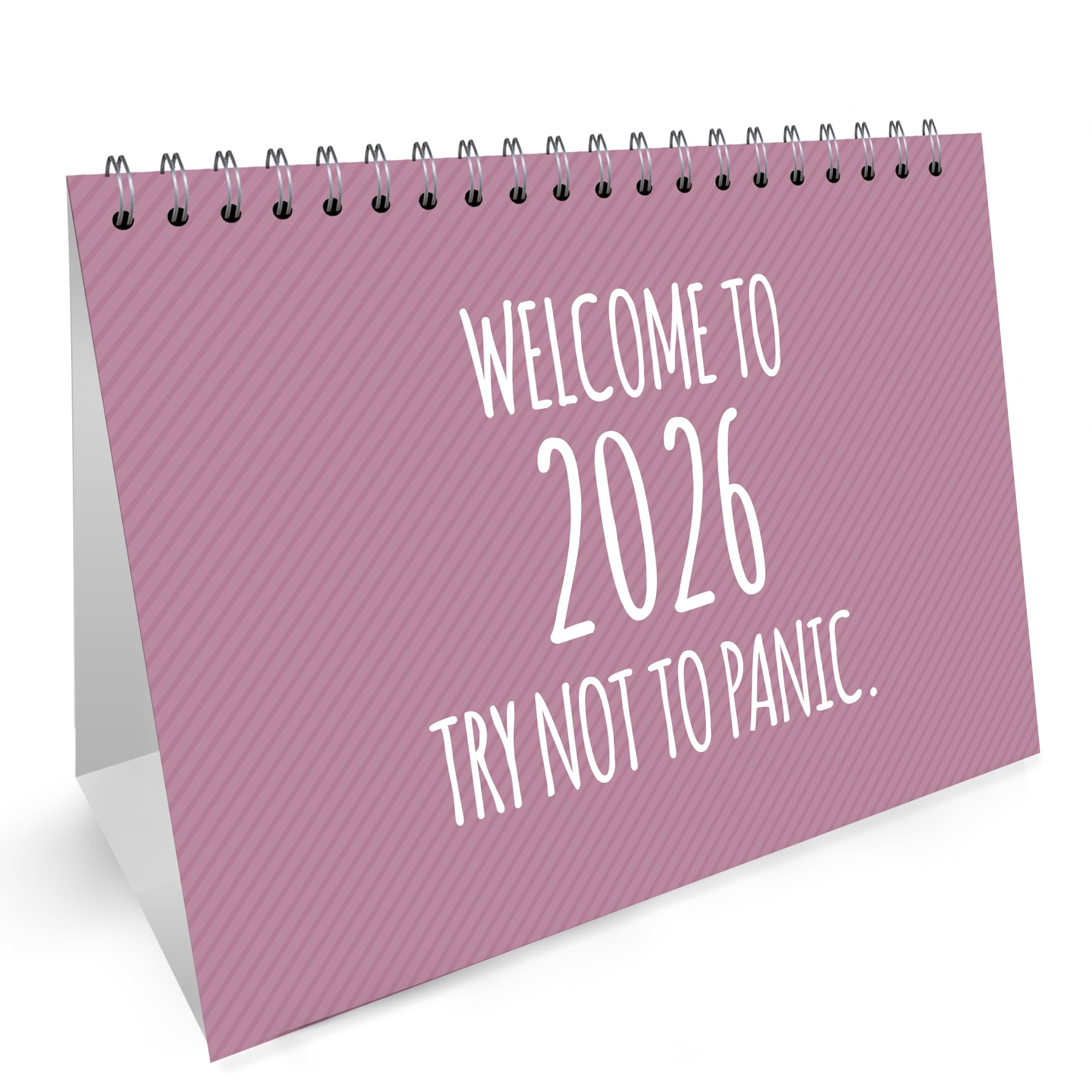 RED OCEAN 2026 Calendar For Women Novelty Desk Calendar With Sarcastic Quotes Office Desk Accessories Remote Worker Colleagues Secret Santa For Her