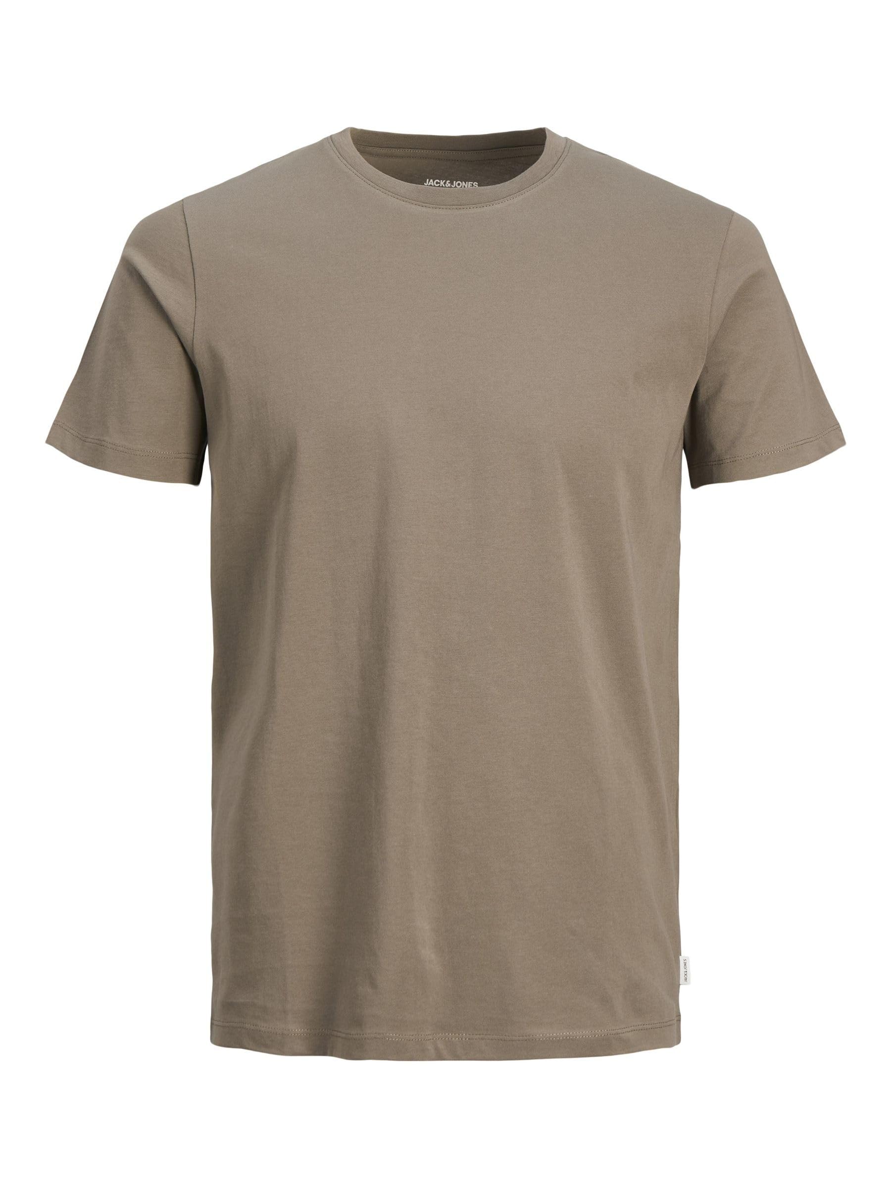 JACK & JONES Herren Jjeorganic Basic Tee Ss O-Neck Noos T-Shirt (1er Pack)