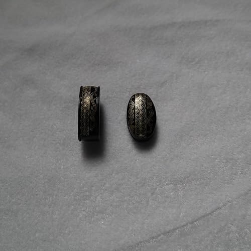 Espada samurái japonesa KOSHIRAE  Hierro Fuchi Kashira (aleación) 01-07