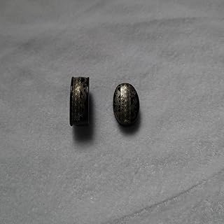 Japanese Samurai Sword KOSHIRAE â€“Fuchi Kashira Iron (Alloy) 01-07