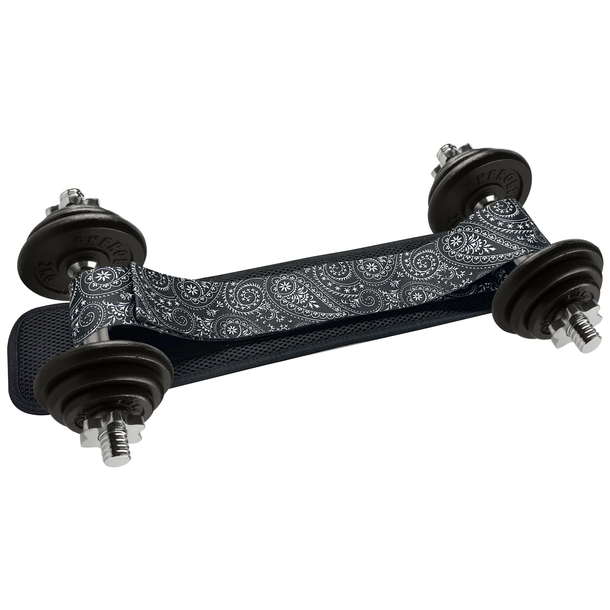 Cintura di spinta per fianchi, resistente e sicuro, con imbottitura extra in gomma antiscivolo per manubri, kettlebell e piastre, ideale per palestra, casa e allenamenti in movimento