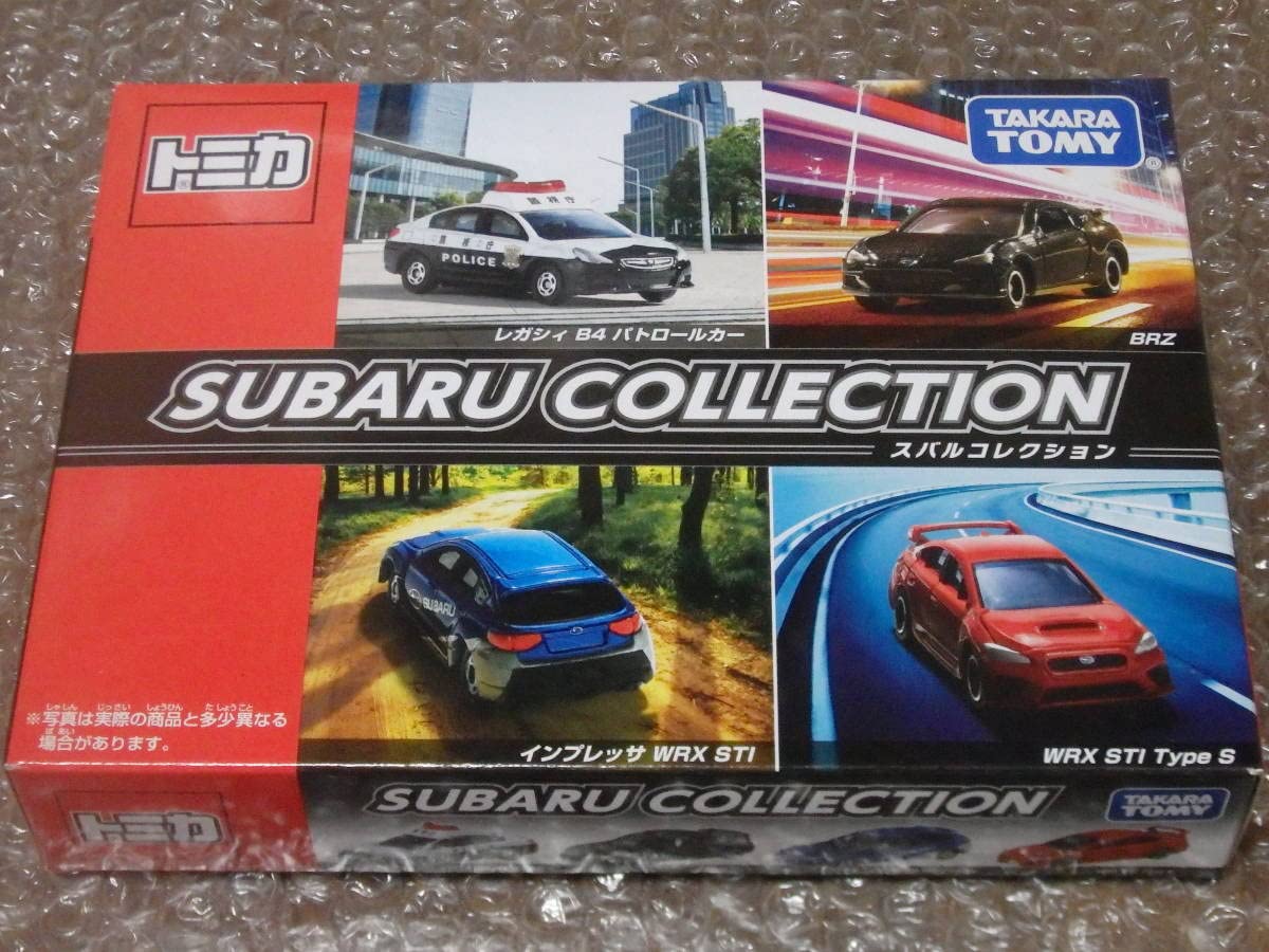 Amazon.co.jp: Tomica Gift Tomica Subaru Collection, Set of 4 : Hobbies