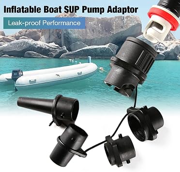 SUP Pump Adapter for Inflatable Boats and Kite/Boston Standard Air Pump Conventional Air Adapter Plate Connection Spokes