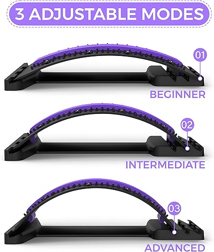 Miniatura 6 de Aran co Everlasting Comfort - Estirador de espalda para aliviar el dolor de espalda baja, descompresión de columna vertebral y espalda con