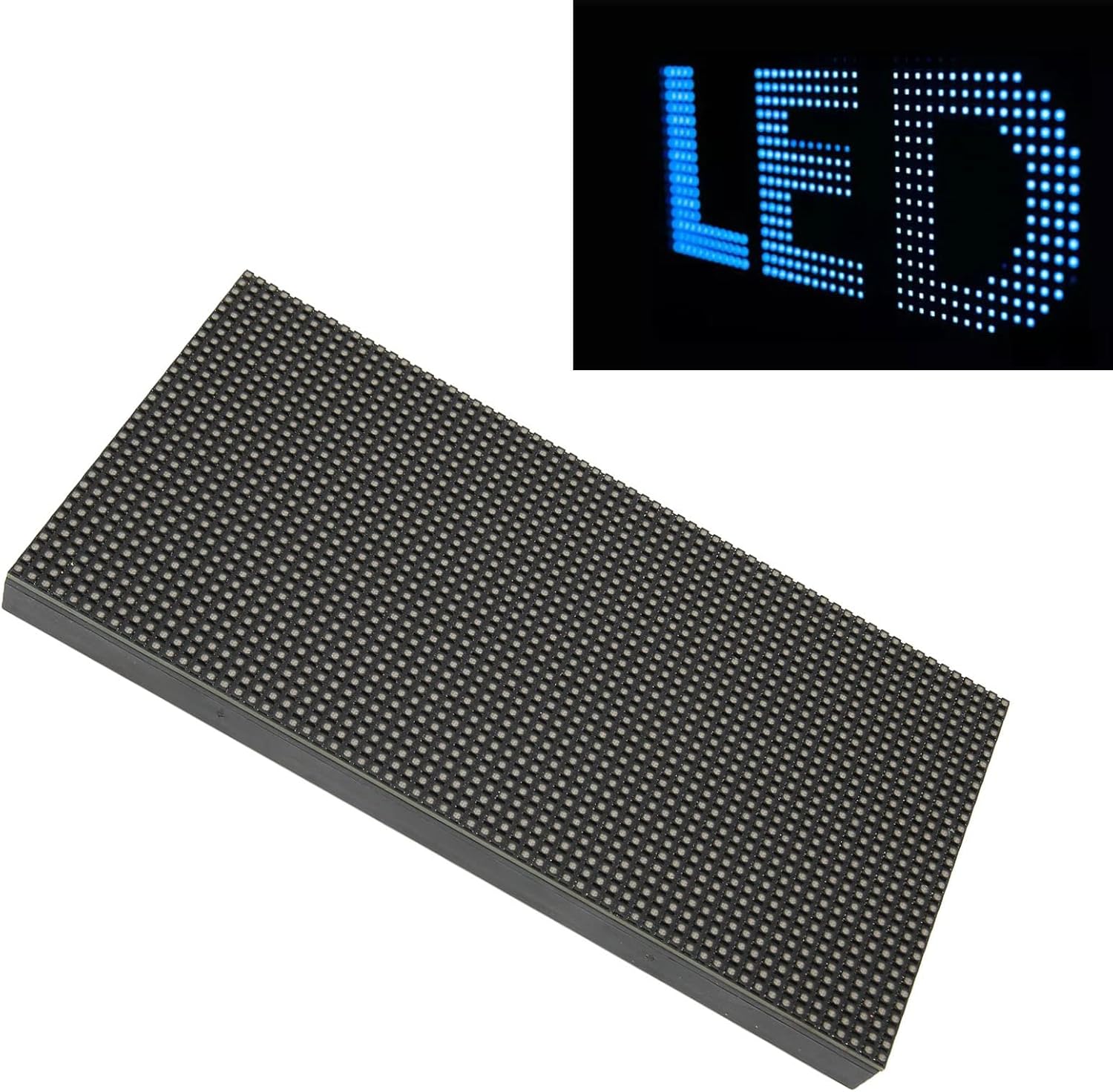 RGB LED Panel 64x32 Pixels 3mm Pitch 2048 Individual RGB LEDs Full Color LED Display Creator DIY
