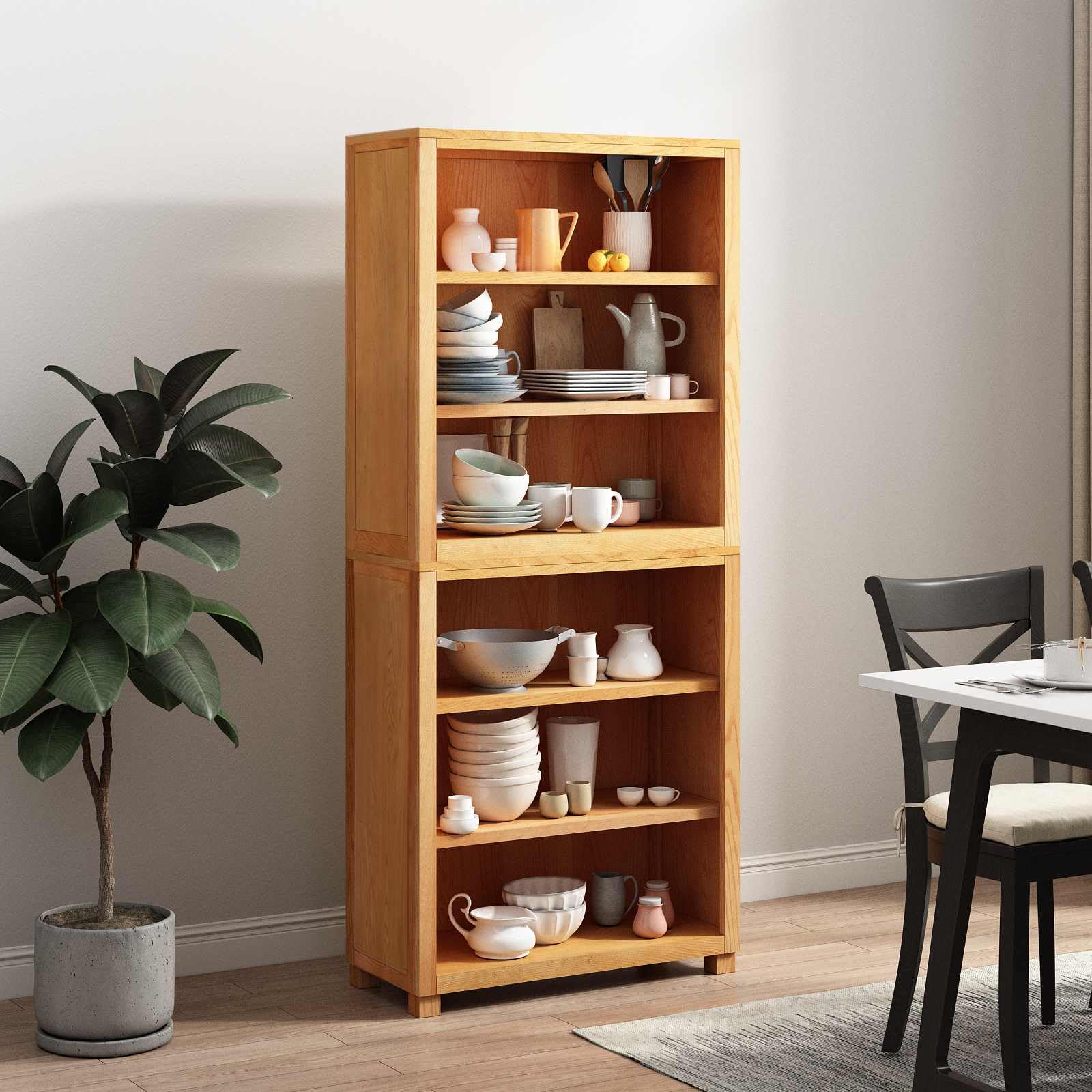 Generisch AufbewahrungsMöbel-Set mit Speicher Braun Holzwerkstoff,Möbel,Schränke,3328626
