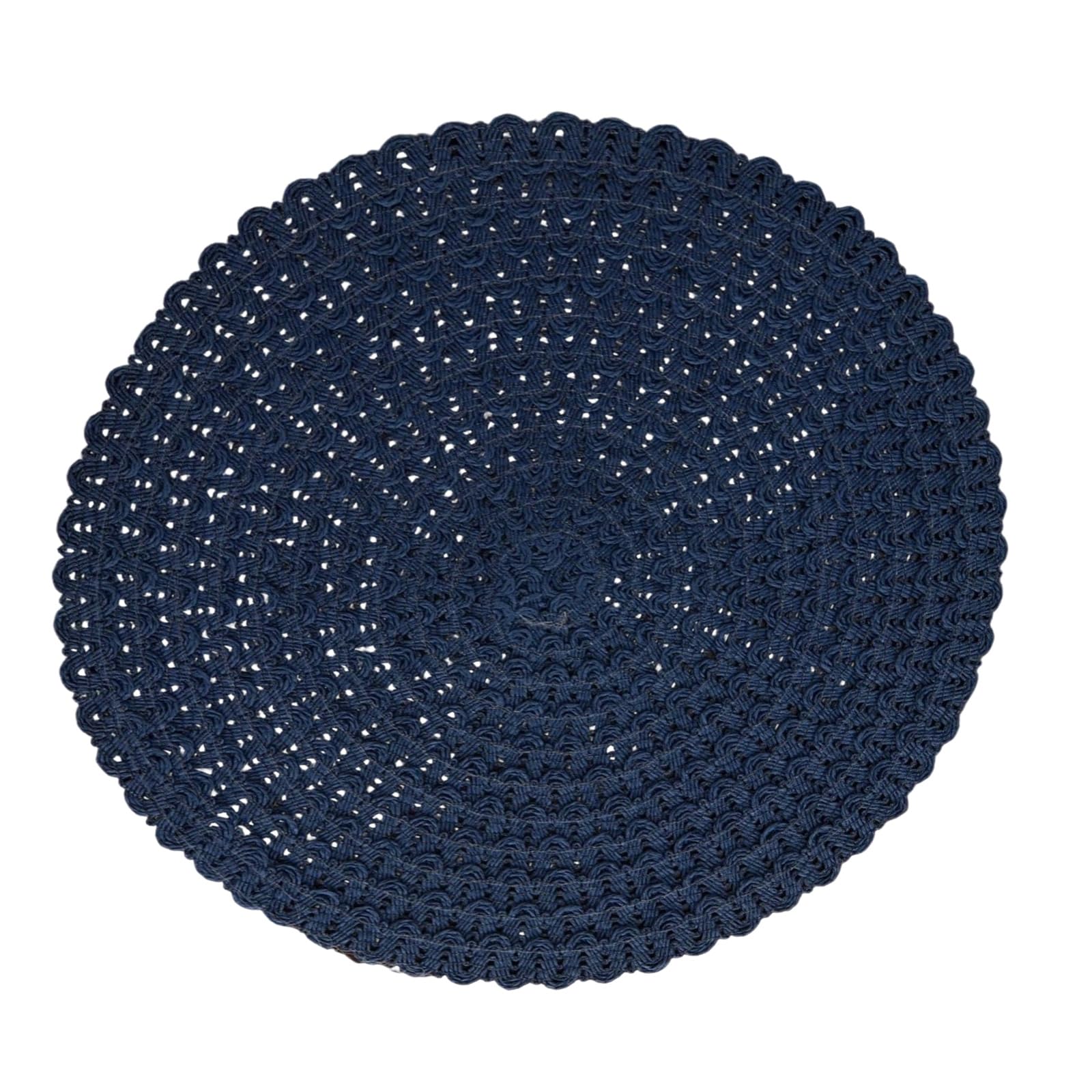 PANGBOER Decorative Round Placemat Paper Materials for Table Protective 38cm Diameter Restaurant Mat