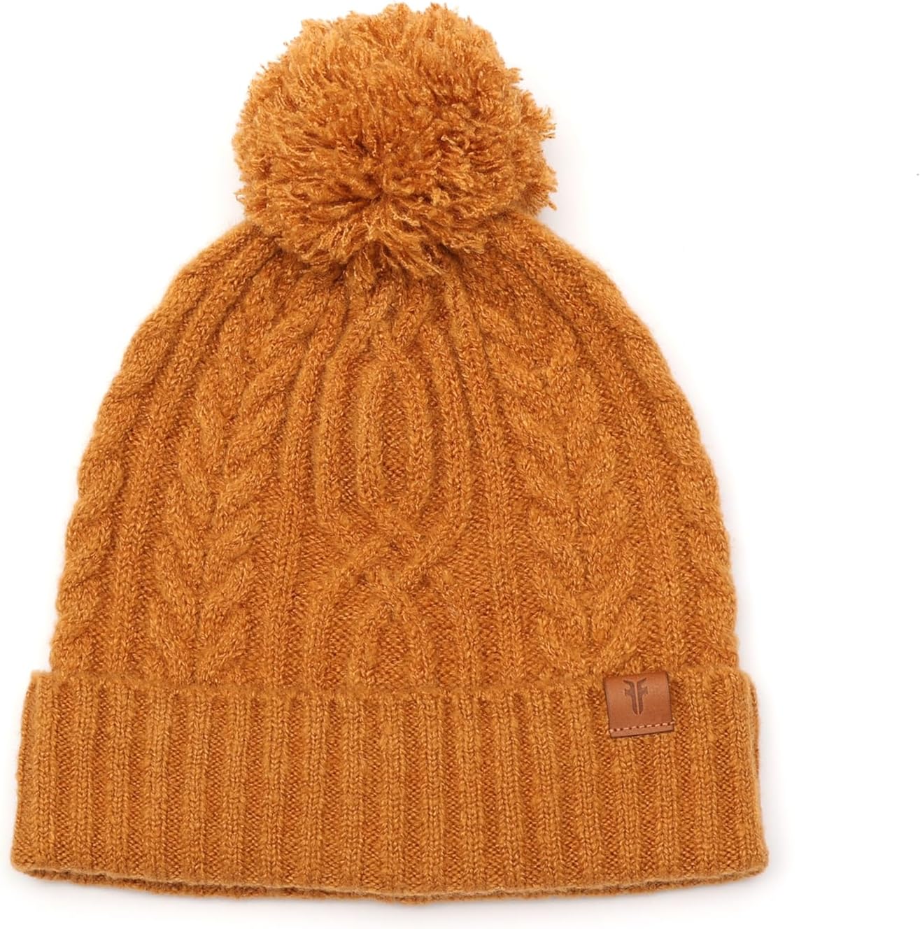 Frye Womens Cable Beanie W/Self Pom - Image 2