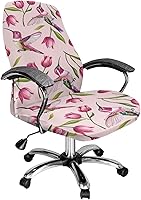 Vista 36 de Funda para silla de oficina de mármol morado, lavable, funda para silla de escritorio, fundas para silla de computadora para silla giratoria, silla