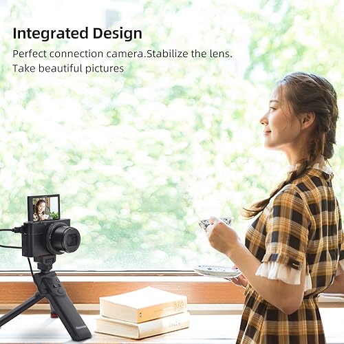 Miniatura 7 de Newmowa Mini agarre de cámara vlog para Sony Vlogger Grip para Sony ZV1 RX100 VII RX100M2 RX100M3 RX100M4 RX100M5 RX100M7 A6000 a6100 A6300 A6400