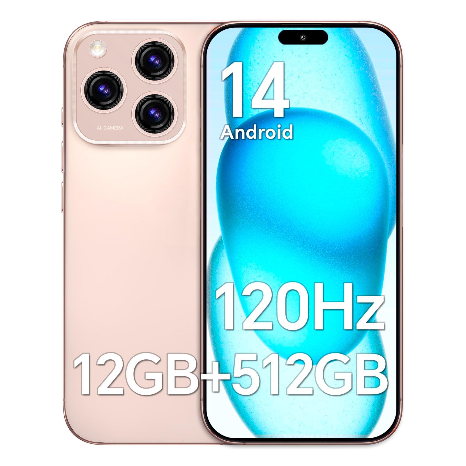 スマートフォン本体 goophone 16pro max andoroid 512GB Amazon | X16 PROMAX スマホ,6.7“ FHDスマートフォン,スナップ