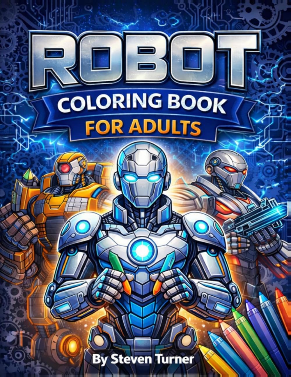 Robot Coloring book for Kids
