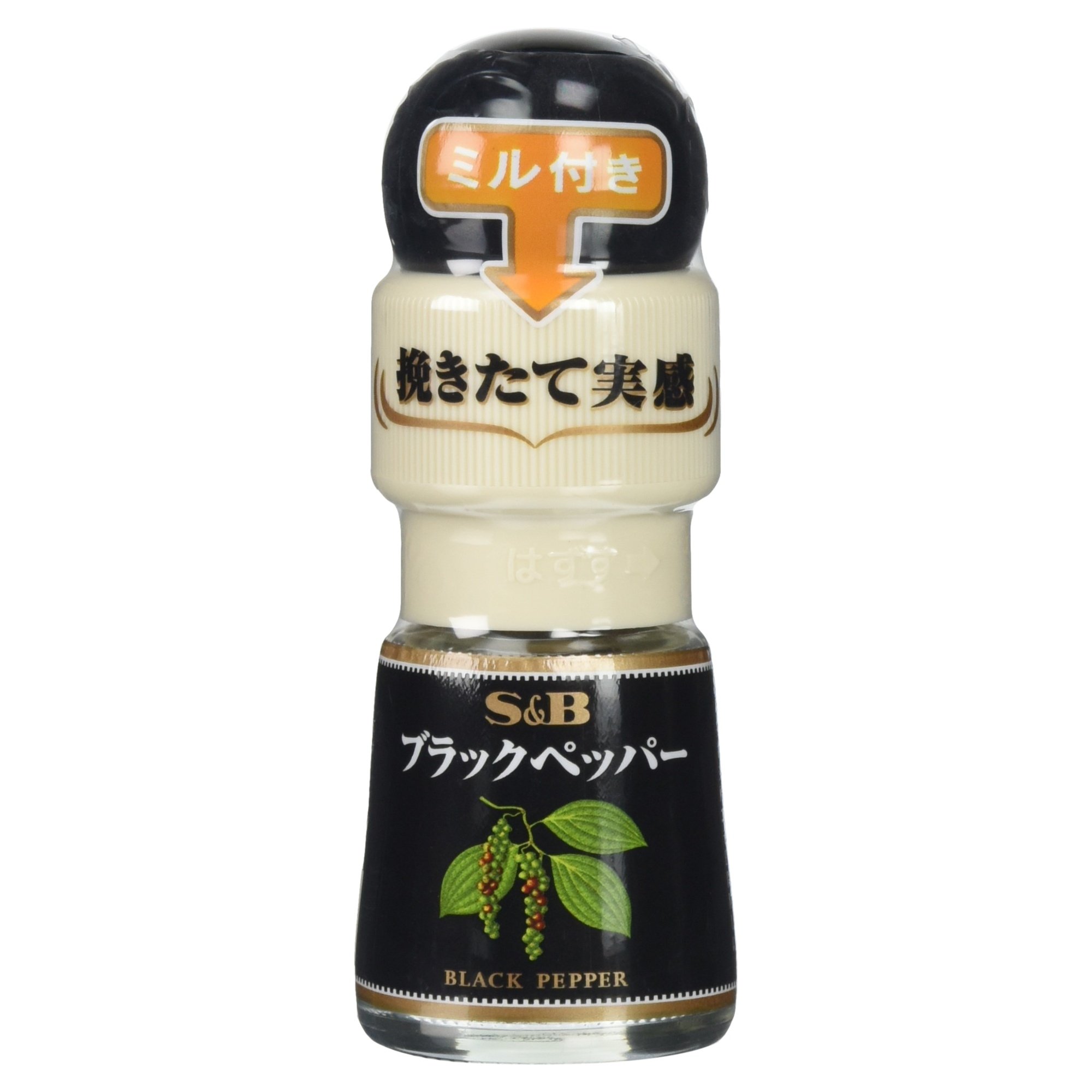 Amazon.co.jp: S&B ミル付き ブラックペッパー 15g : 食品・飲料・お酒