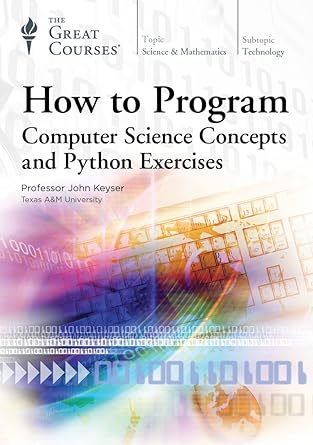 Amazon.com: How to Program: Computer Science Concepts and Python ...