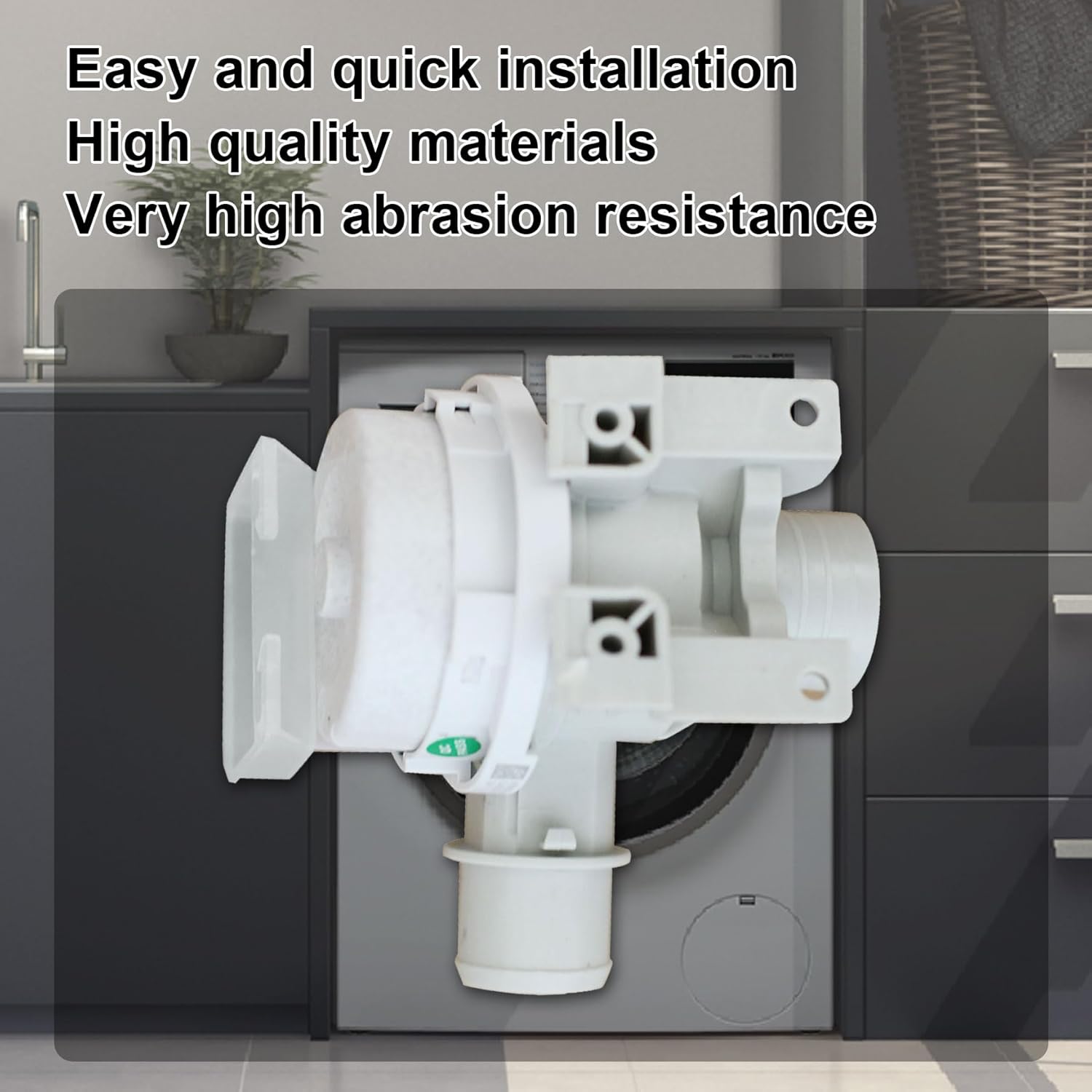 Washer Drain Pump Assembly Compatible with LG Washing Machine WT7900HBA WT7300CW WT7150CW WT7800CW WT7800CV WT7300CV WT7060CW WT7305CW