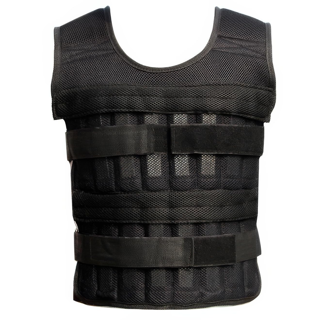 Gilet da allenamento regolabile da uomo, peso 12,8 kg, 42 x 55 cm, nero, con pesi in ferro, per corsa, allenamento, design sottile