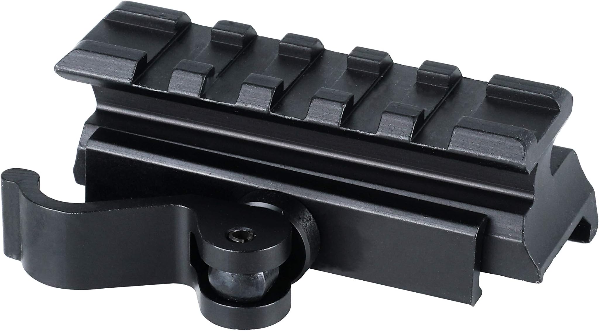 Picatinny Riser Mount for Scopes and Optics | 2.5 inch with Quick Release | Medium Profile