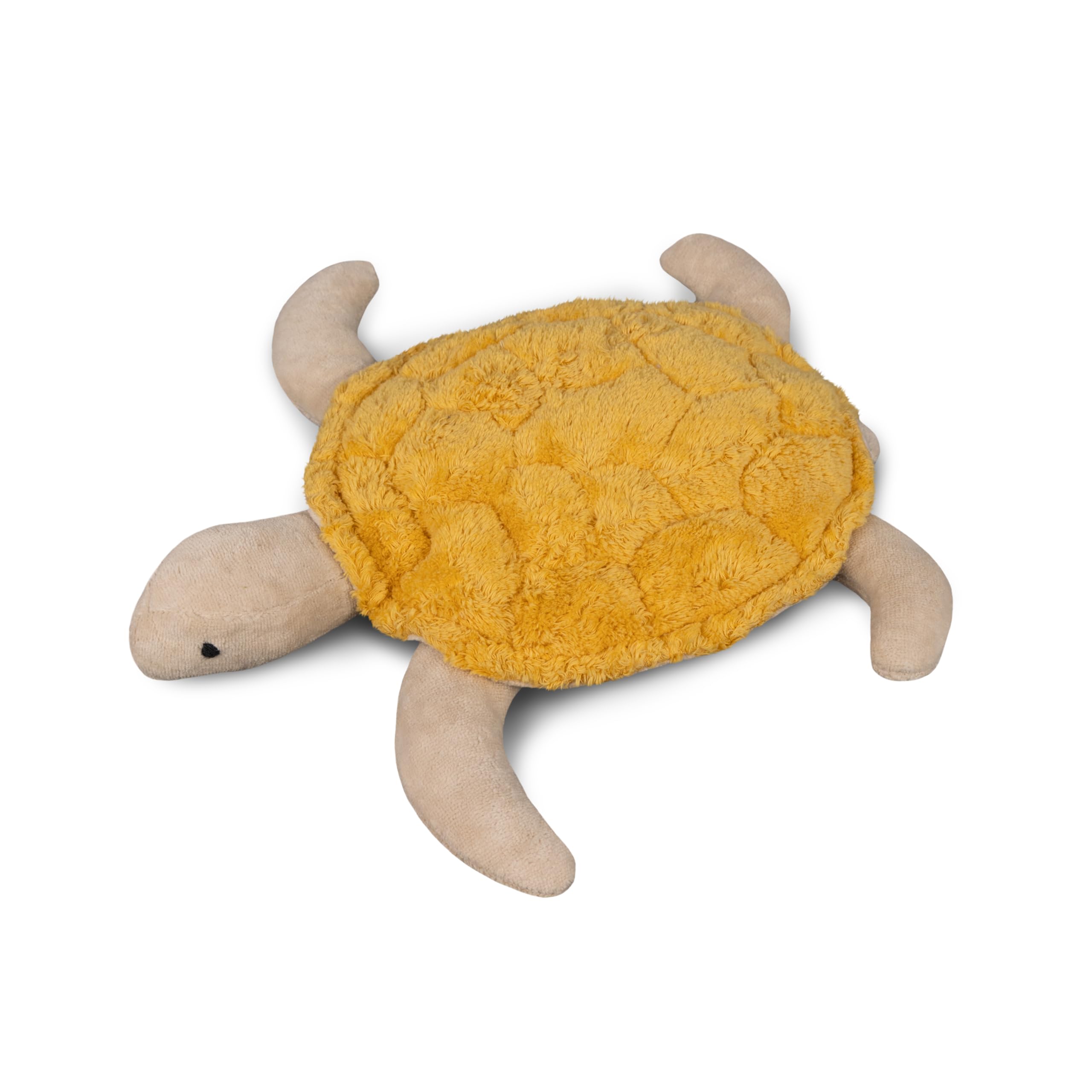 Senger Naturwelt Kleine Kuscheltier-Schildkröte, Tannengrün I Kuscheliger Begleiter, geeignet ab 3 Monaten I GOTS-zertifiziertes Plüschtier mit herausnehmbarem Wärmekissen zum Erhitzen oder Kühlen
