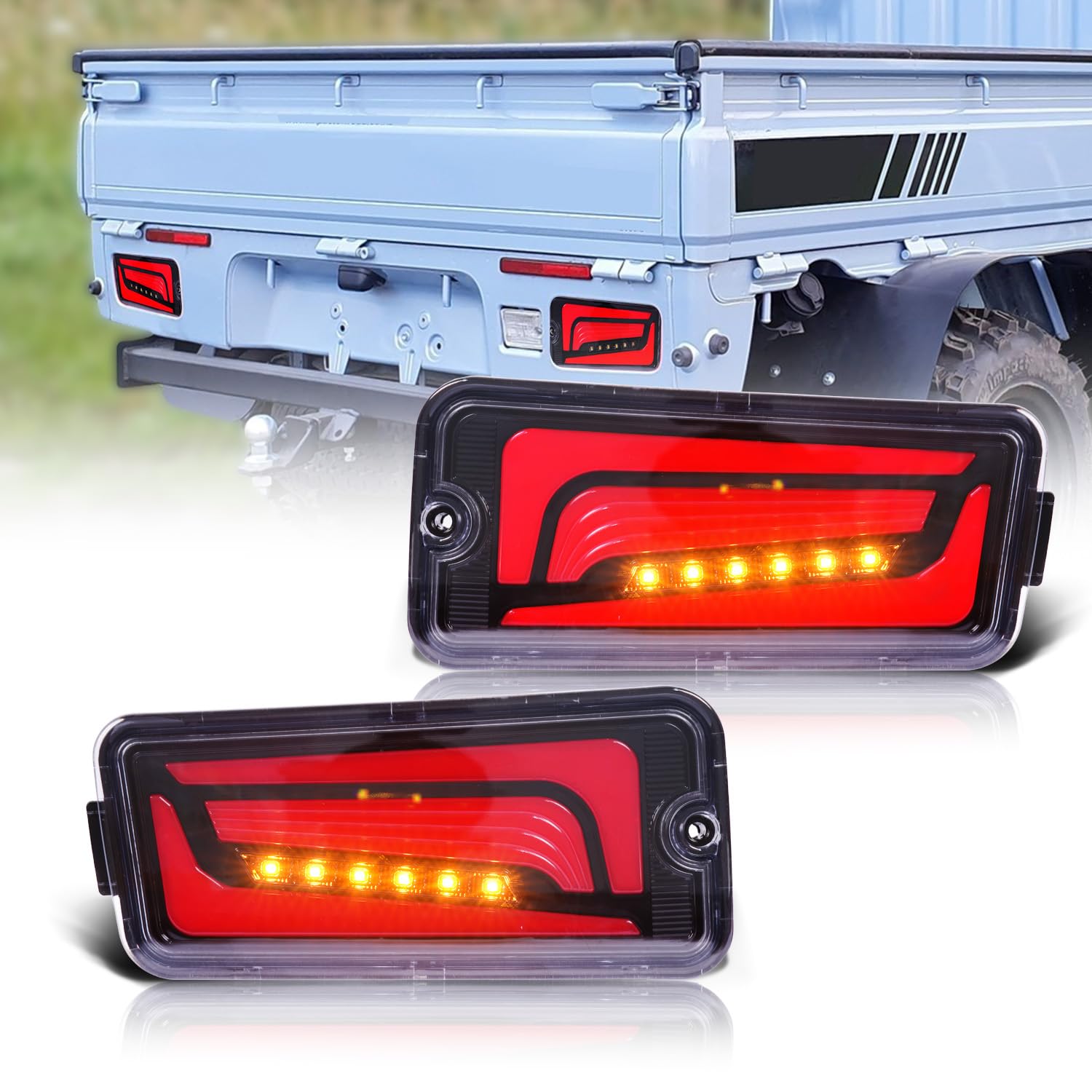 Amazon | Archaic ハイゼット トラック ジャンボ テールランプ S500P