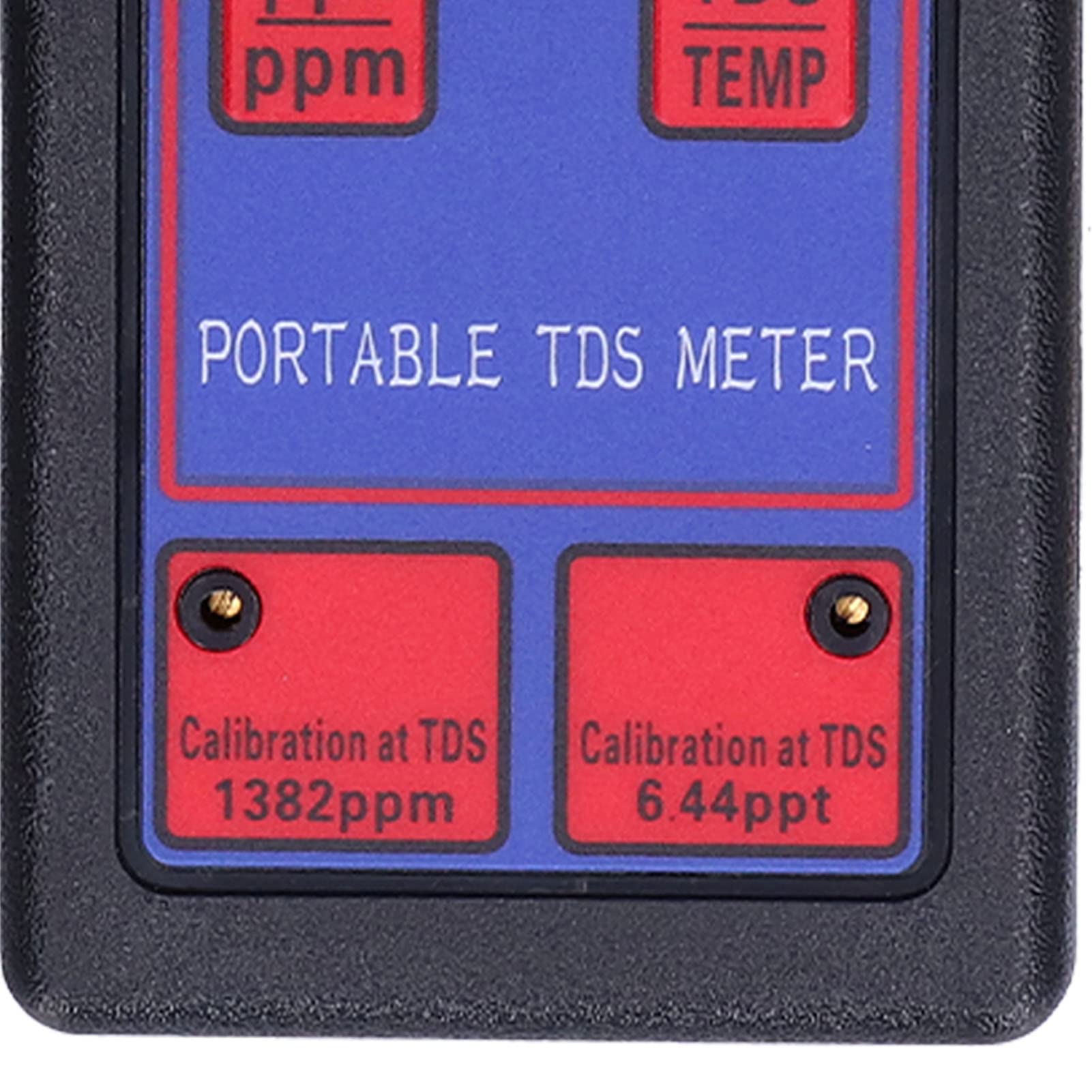 Probador de Temperatura TDS 2 en 1 con Retroiluminación, Material de para Laboratorio Hidropónico, Diseño Antideslizante