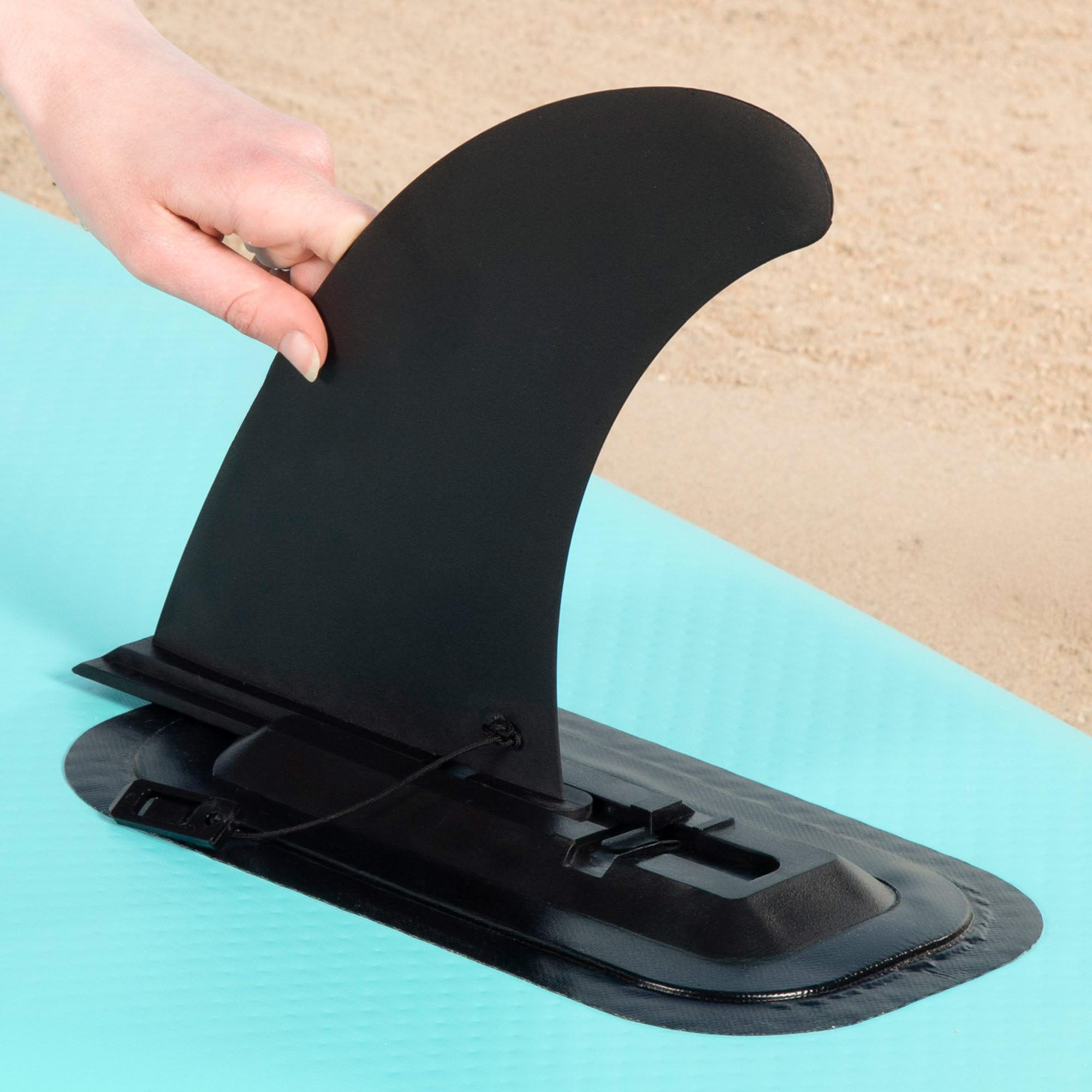 AKTIVE Tabla Paddle Surf Hinchable, Junior, 213x71x10 cm, Soporta 90 kg, Hinchador con manómetro, Remo Ajustable, Kit reparación, Mochila Transporte, Accesorios Playa (54370)
