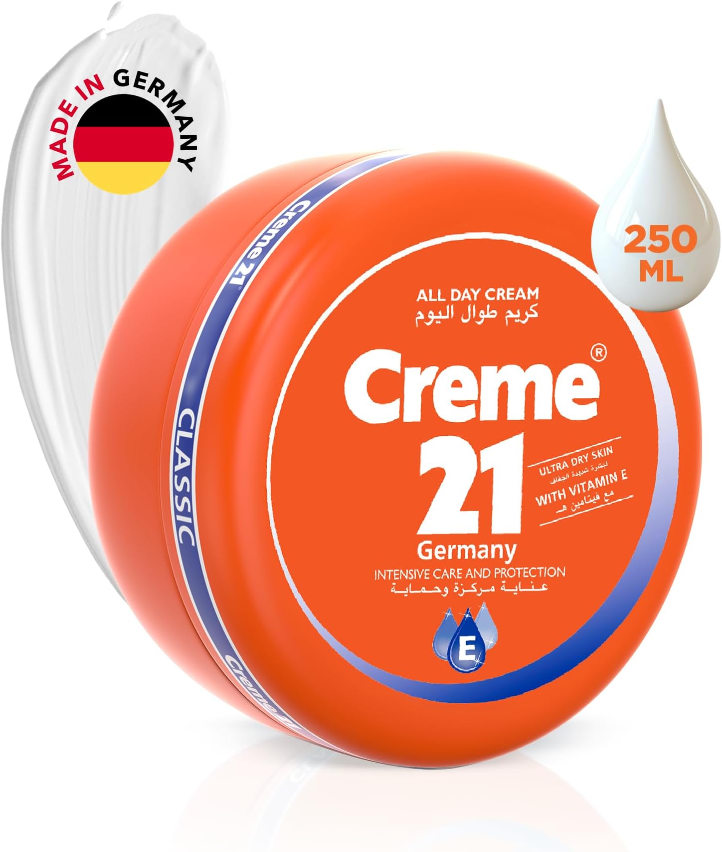 All Day Cream | With Pro-Vitamin B5 And Vitamin E | For Very Dry Skin | Gives Intense Moisturization | non-Greasy ,250 ml