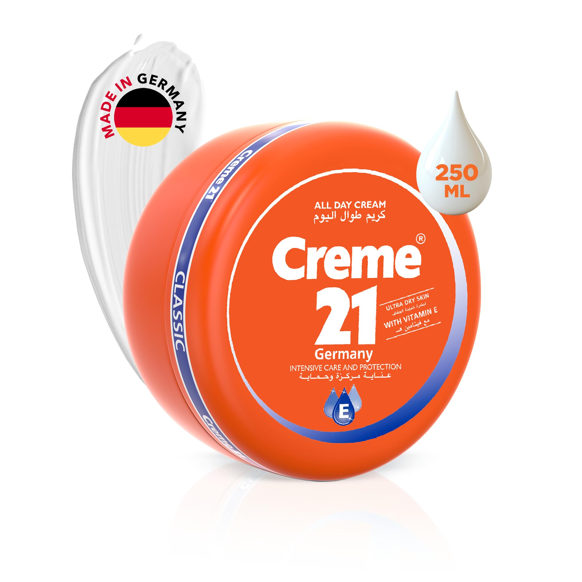 All Day Cream | With Pro-Vitamin B5 And Vitamin E | For Very Dry Skin | Gives Intense Moisturization | non-Greasy ,250 ml