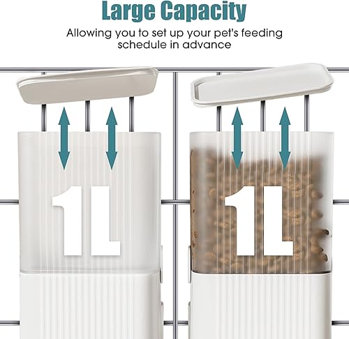 Miniatura 2 de Dispensador automático de agua para alimentos, 35 onzas, alimentador de conejillos de indias, botella de agua, alimentador de alimentos para
