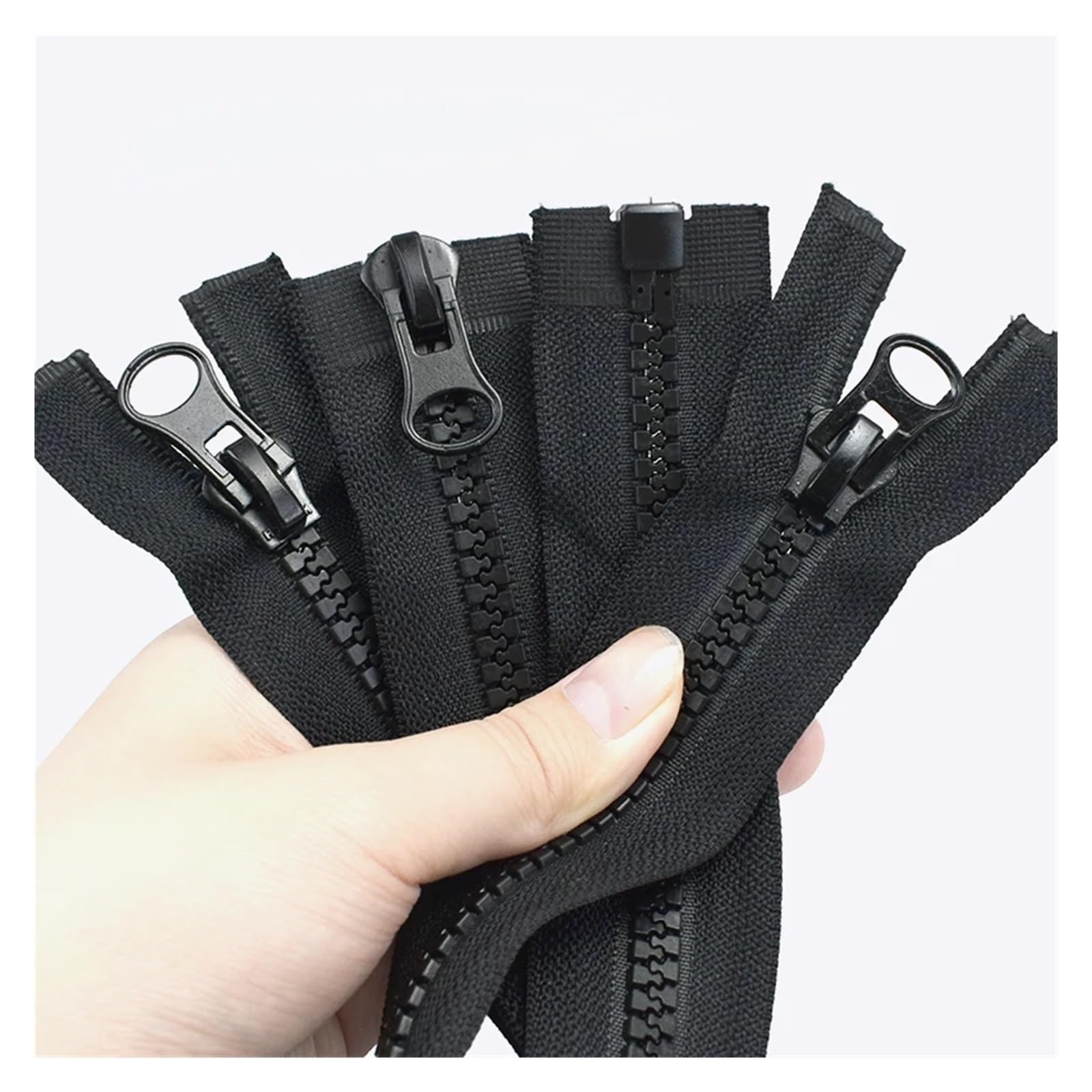 Zip Bidirezionale 8# Cerniera in resina 60-250 cm Doppi cursori Zip