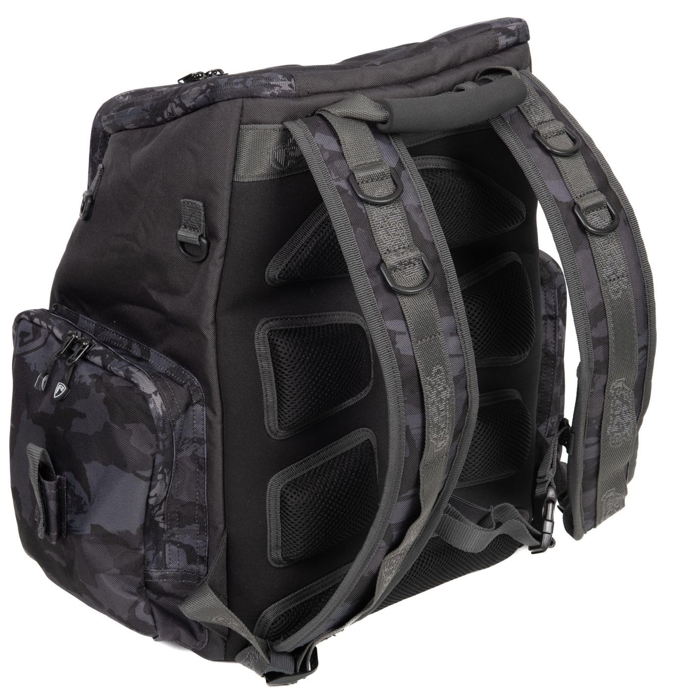 Fox Rage Camo Voyager Rucksack 42x24x45cm - Angelrucksack, Angeltasche, Zubehörtasche