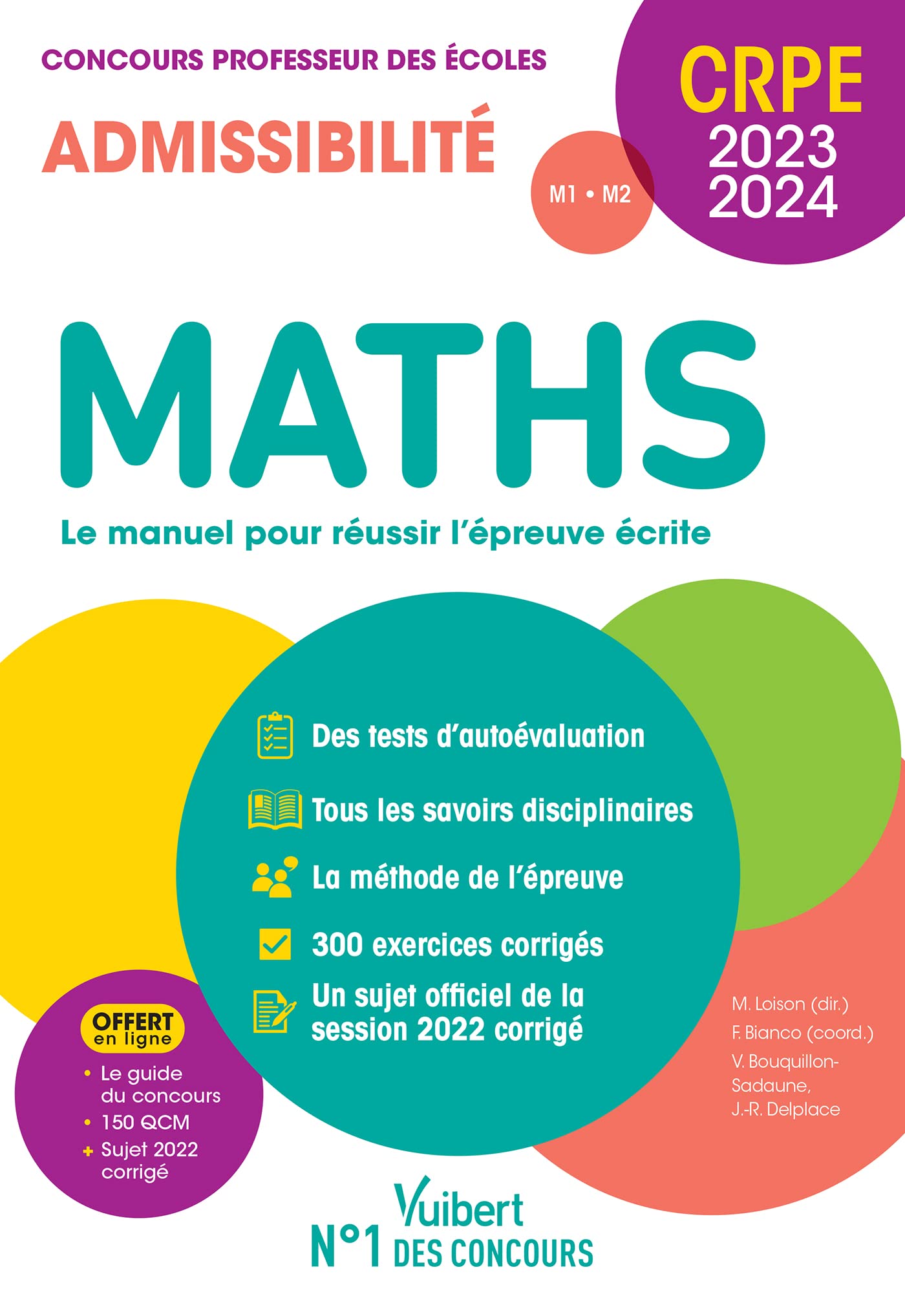 Quel Livre Pour Préparer Le Crpe 2022 Amazon.fr - Maths - CRPE 2023-2024 - Epreuve écrite d'admissibilité:  Concours professeur des écoles - Sujet 2022 corrigé - Bianco, Franky,  Bouquillon-Sadaune, Valérie, Delplace, Jean-Robert, Loison, Marc, Bianco,  Franky - Livres