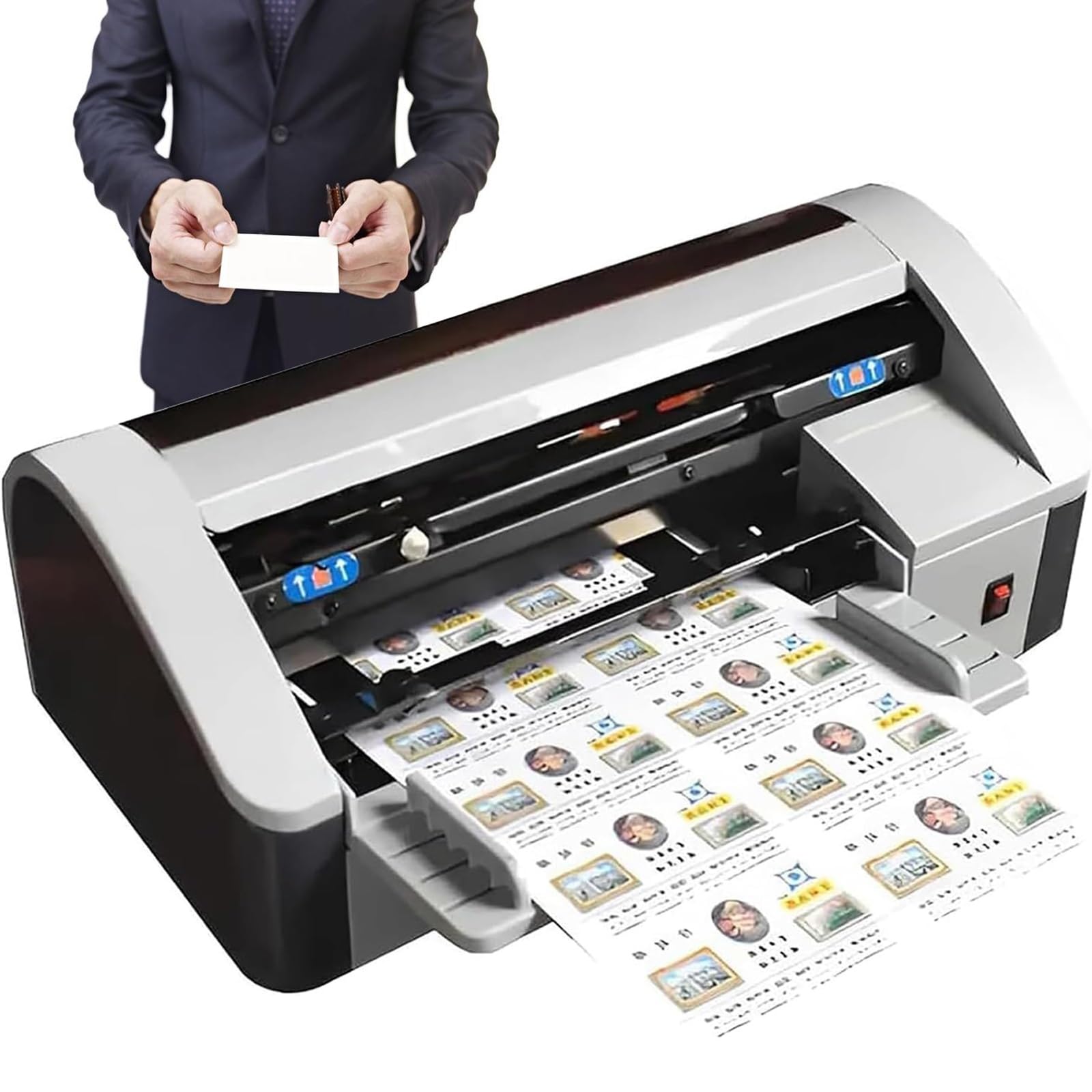 Coupe-Cartes de Visite Automatique pour calibrer et couper vos formats sans effort