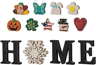 14 Backyard Deck Ideas for Functional Relaxed Outdoor Use 140 Glitzhome Home Sign with Interchangeable Holiday 13 Pieces Wooden Interc...