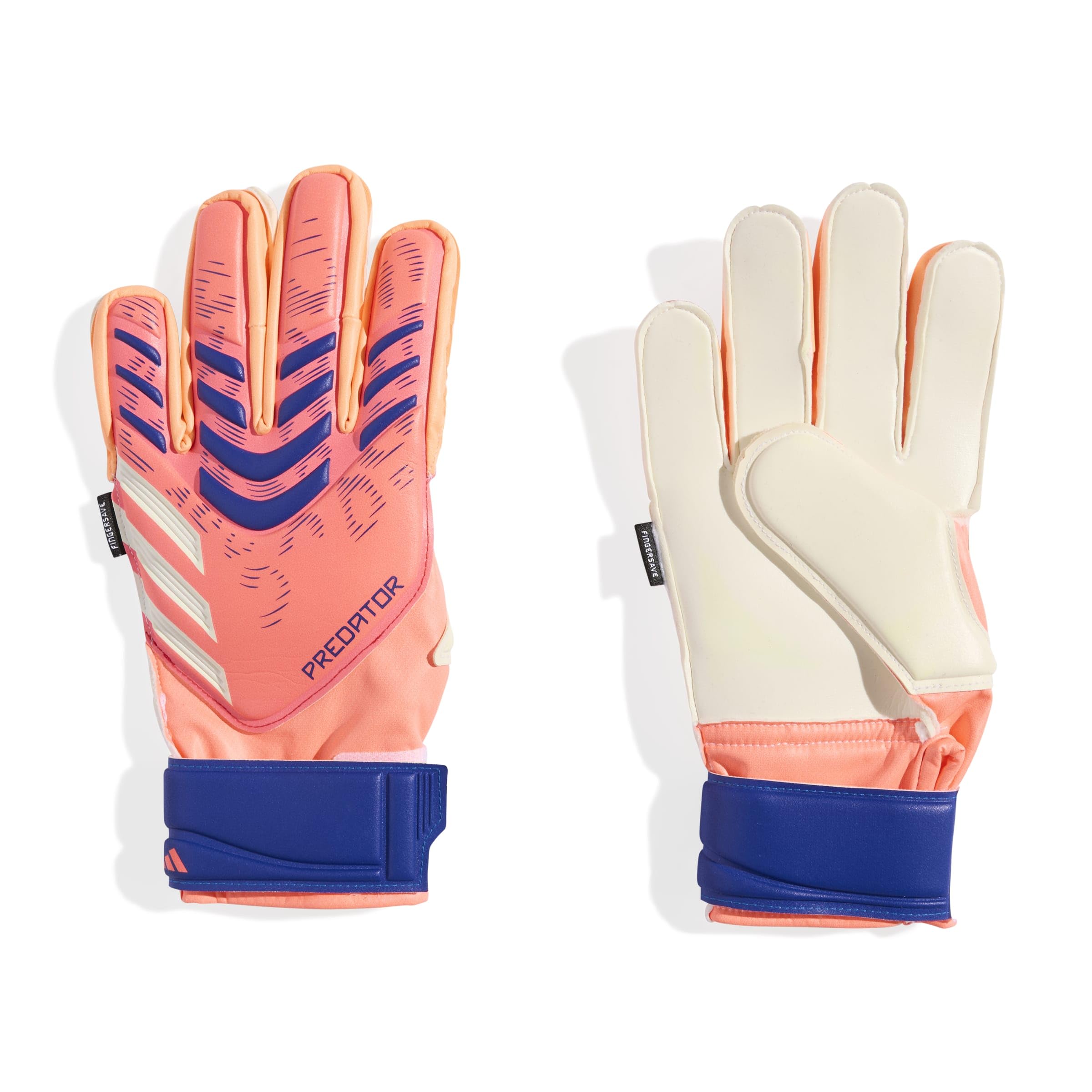 Adidas Adidas Unisex-Kids Match Predator Fingersave Goalie Gloves