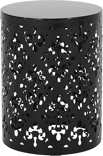 Miniatura 7 de Christopher Knight Home Mesa auxiliar Mathena, color negro