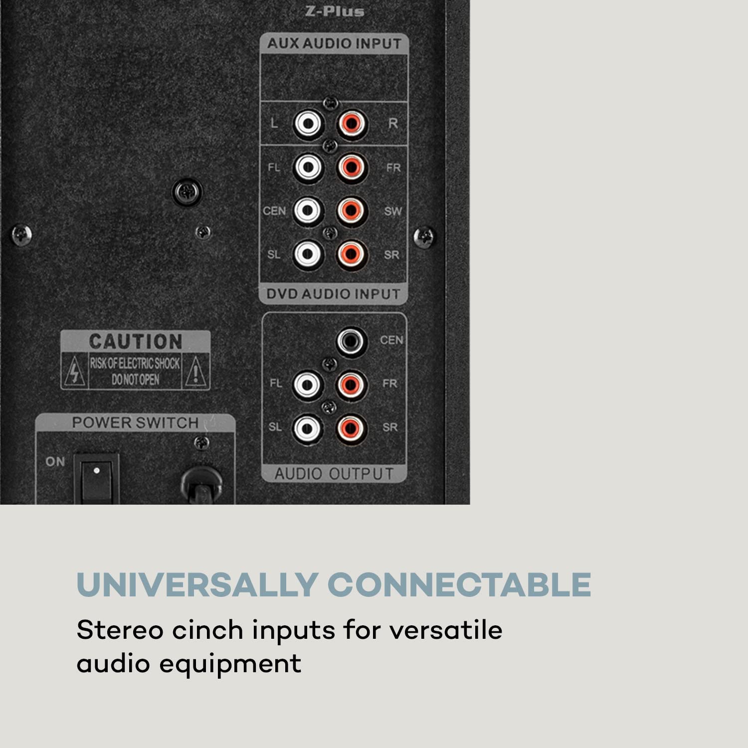 Buy AUNA Concept 5.1 Surround Sound System, OneSide Subwoofer, Home