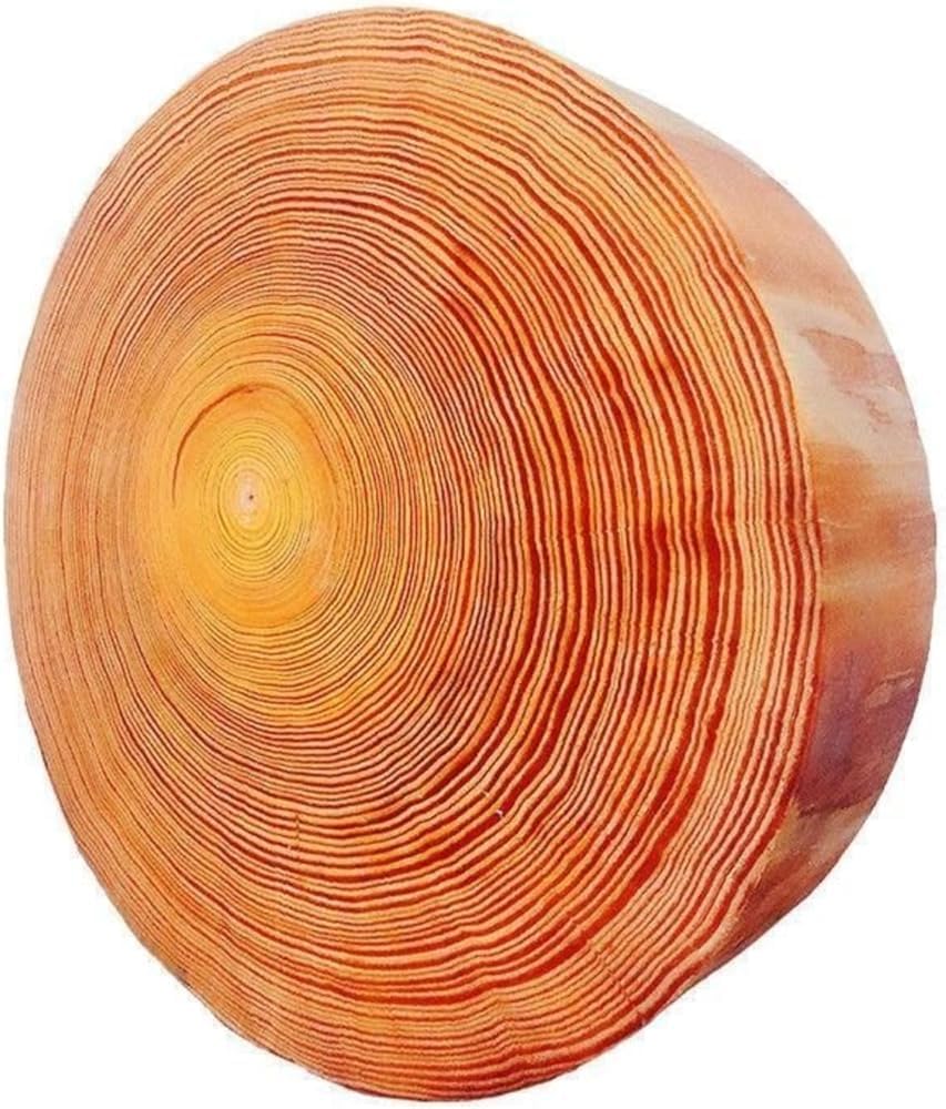 Round Pine Cutting Board Premium Chopping Board Heavy Duty Chopping Board for Kitchen Professional Cutting Board for Meat Fish Vegetable Cheese Cutting Board f(Size:40x12cm(16x5inch),Color:Rotundity)