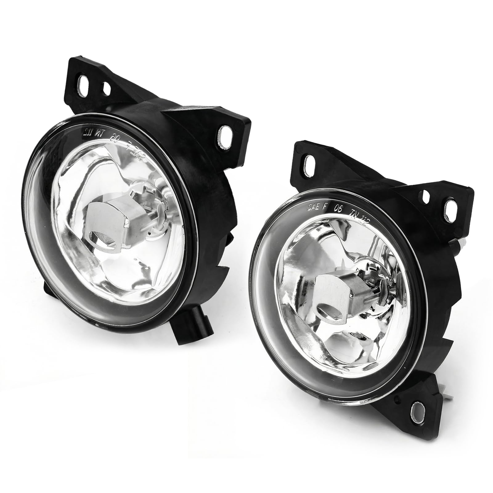 Fog Lights Lamps Pair with Bulbs ‖ Truck Fog Lights Assembly Universal Side Pair for Peterbilt 579 587 Kenworth T660