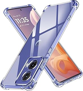 Silicone Transparent TPU Gorilla Anti-shock Protector Camera Shockproof Corners Compatible with Motorola Moto G85