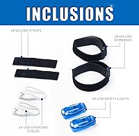 Vista 3 de Paquete de 2: luces LED de seguridad + chalecos reflectantes