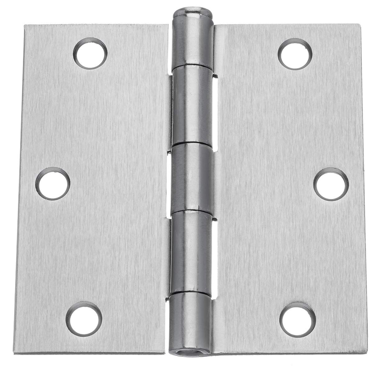 Dynasty Hardware 3–1/5,1 cm Tür Scharnier Square Ecke, Satin Nickel, 18er
