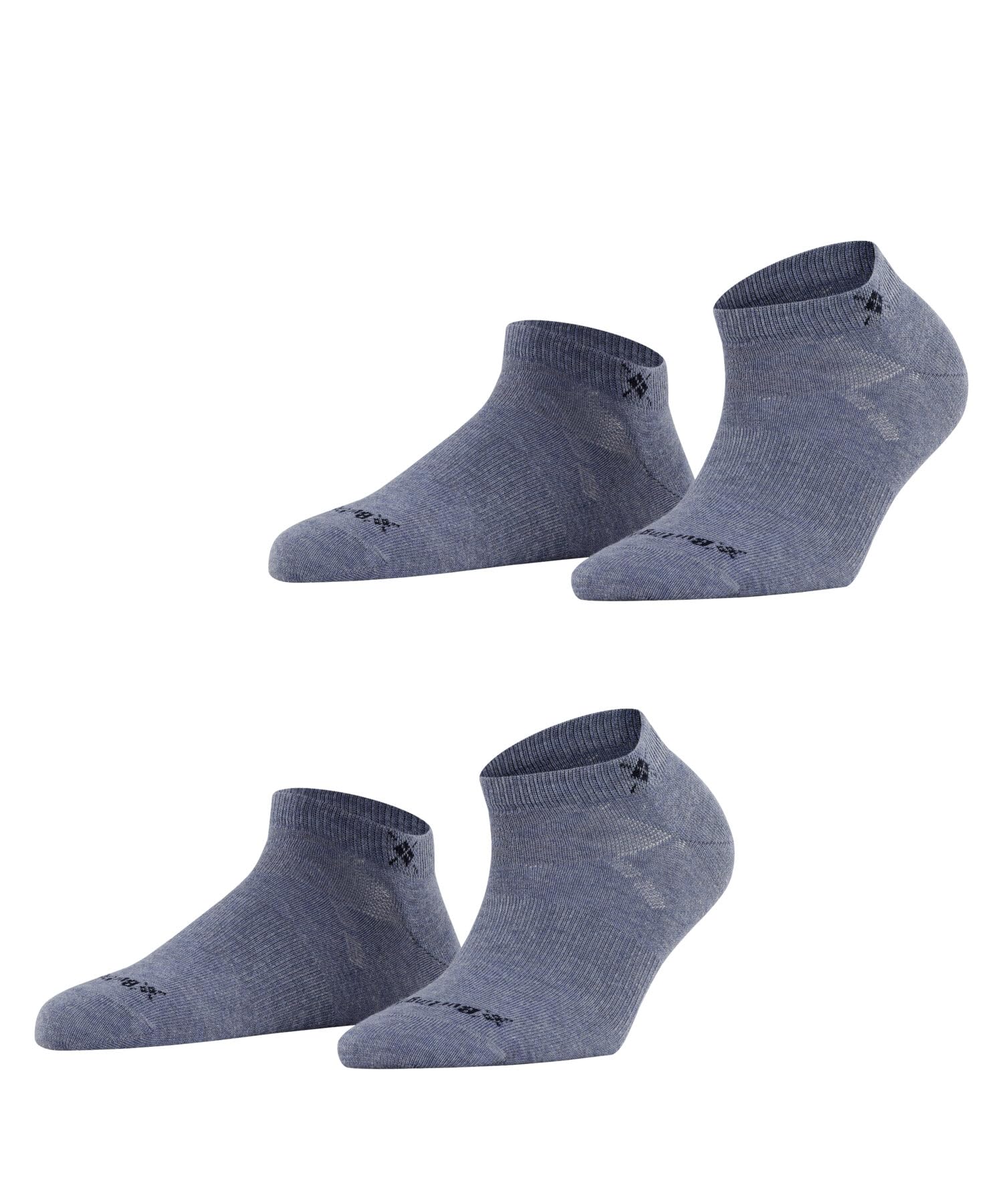 Burlington Women's Bleu Low Cut Socks For Everyday (X2)