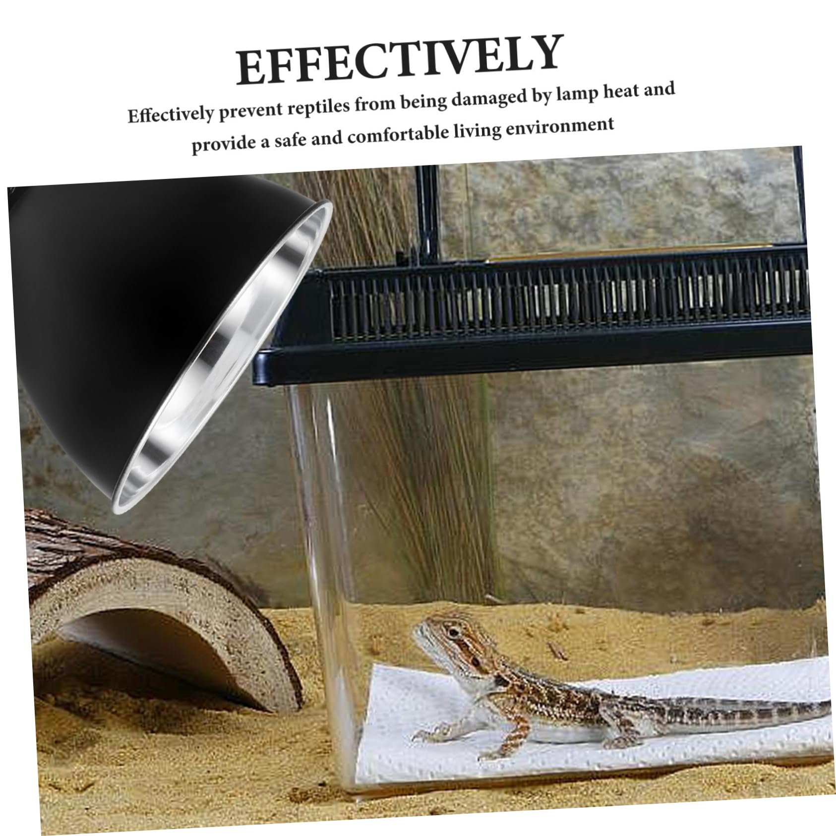 TOPBATHY Scatola Da 4 Pezzi Paralume per rettili lampada riscaldante per lucertola Lampada UVB lampada di calore per rettili paralume riscaldante rete per lampade per rettili ferro da stiro