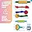DIMROM Clay and Play Dough Tools 12 Piece Set - Ages 3 & Up (12pcs)