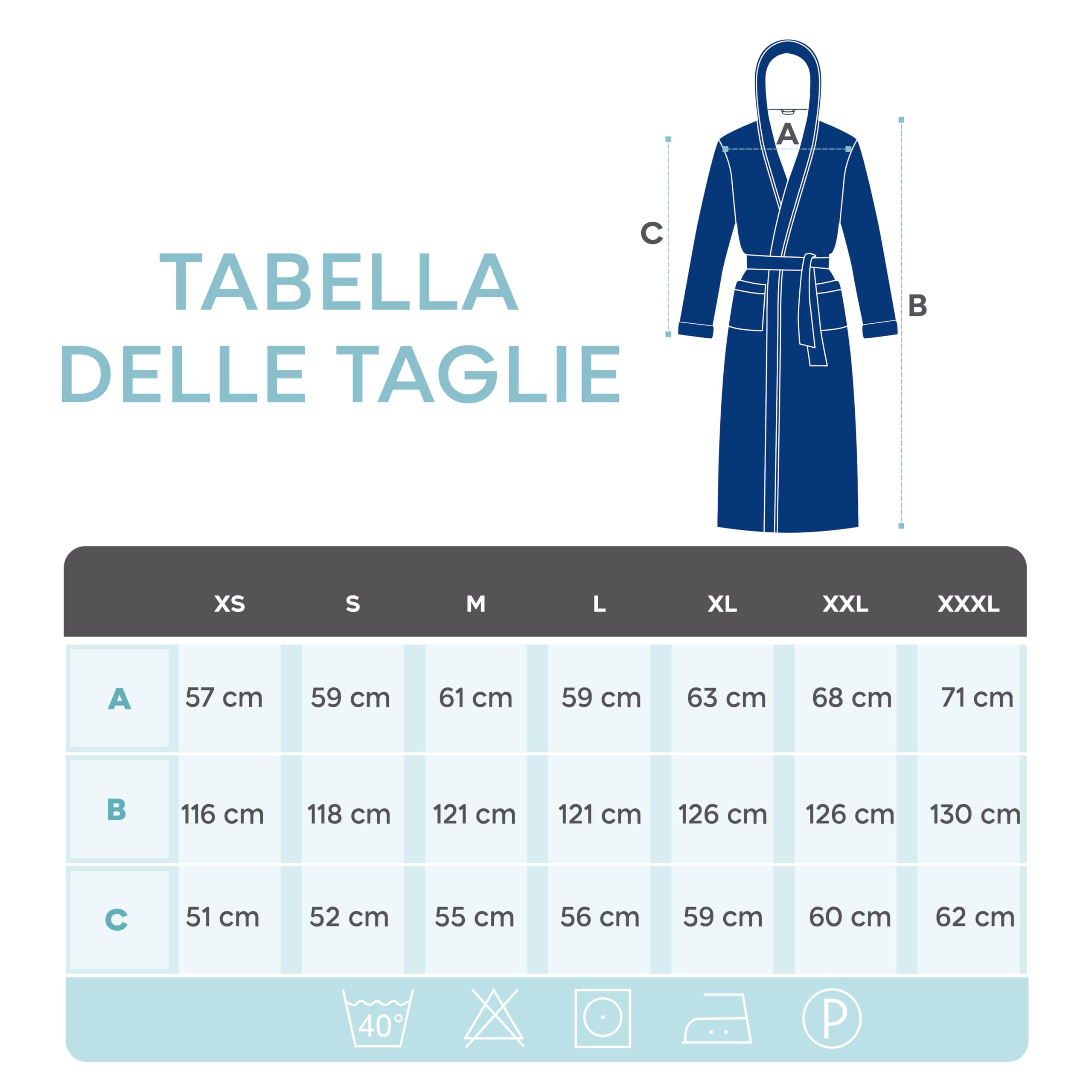 Twinzen Accappatoio per Uomo con Cappuccio in Spugna, 2 Tasche, Cintura Cotone Senza Prodotto Chimico, Oeko Tex - Vestaglia per Uscire dalla Doccia, Assorbente e Confortevole