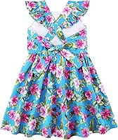 Vista 175 de Vestido de verano para niña, de algodón, con diseño floral